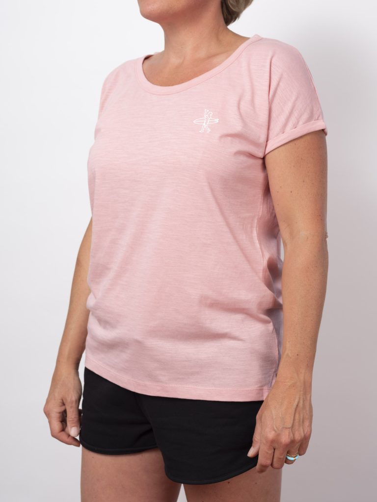 Mini surfeuse pink front
